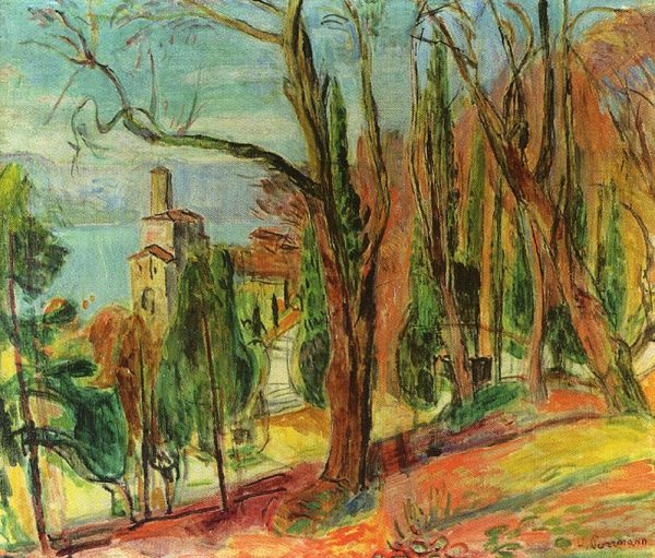 Gloggner Kunstauktionen | «Landschaft bei Castagnola» − 1943 – Hans Purrmann