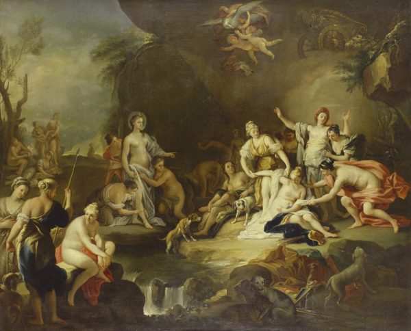 Gloggner Kunstauktionen | «Diana mit ihren Nymphen beim Bade» – Antoine Coypel