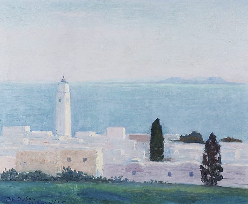 «Le Golfe de Carthage - Sidi Bou Saïd» – 1925 – Paul Elie Dubois