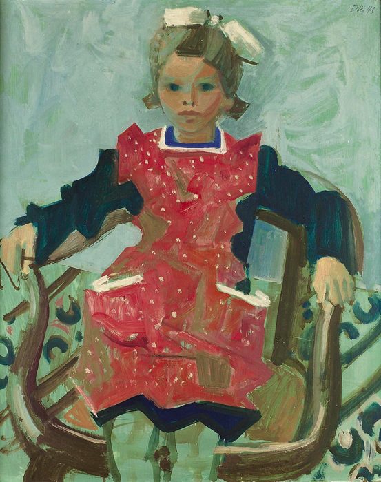 Gloggner Kunstauktionen | «Margritli» – 1948 – Heinrich Danioth