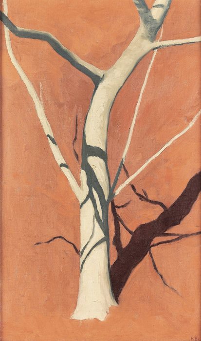 Gloggner Kunstauktionen | «Feigenbaum vor roter Erde» – 1911 – Hans Emmenegger