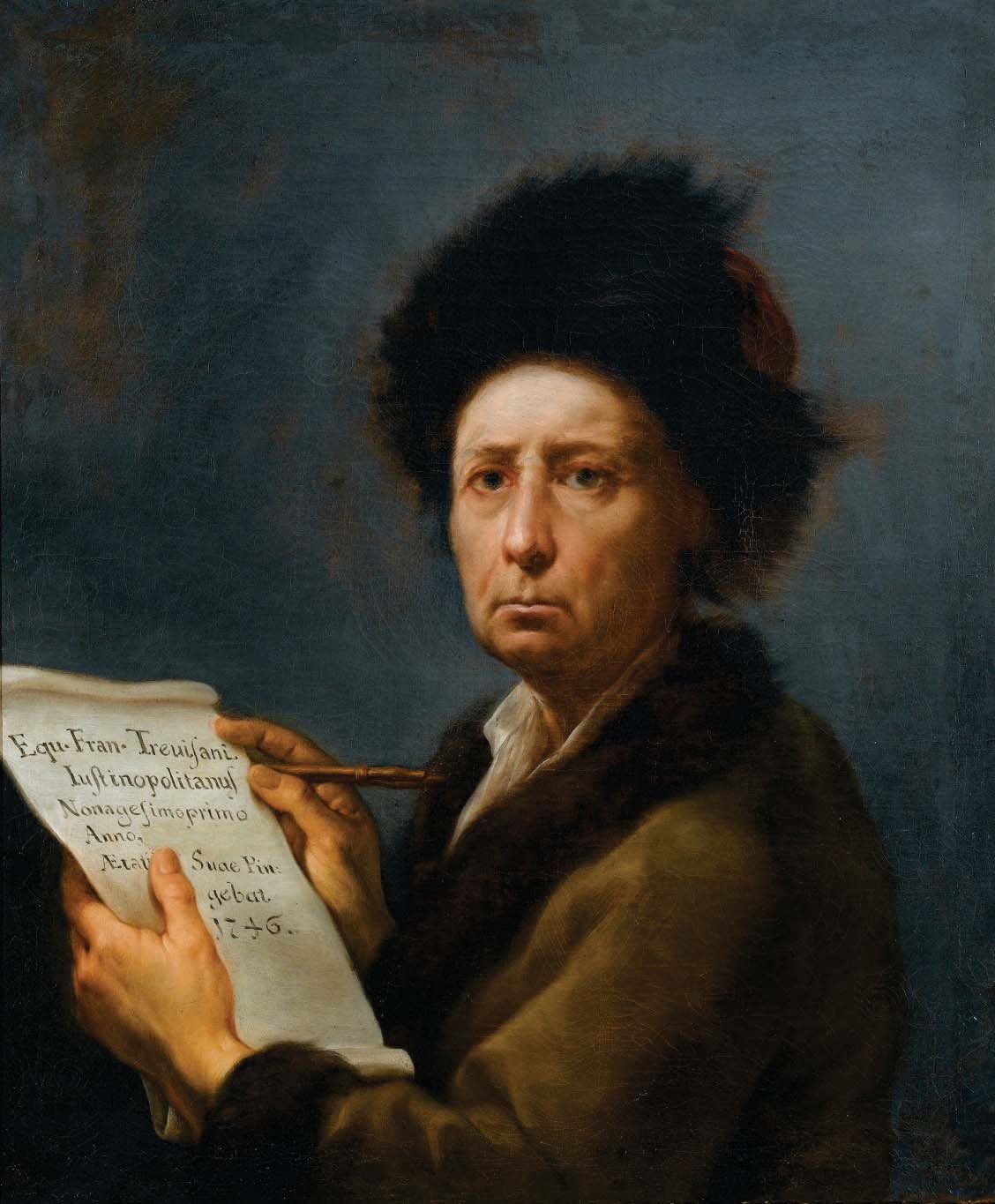 «Selbstbildnis» – 1746 – Francesco Trevisani