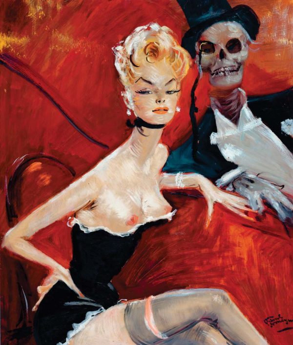 Gloggner Kunstauktionen | «La Veuve Noire - Black Widow» – Jean-Gabriel Domergue