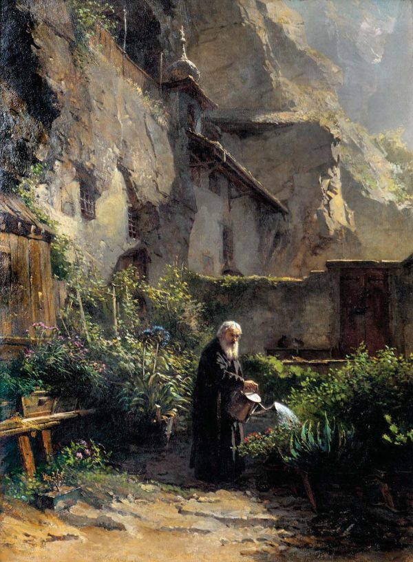 Gloggner Kunstauktionen | «Der Einsiedler» – 1877 – Raphael Ritz