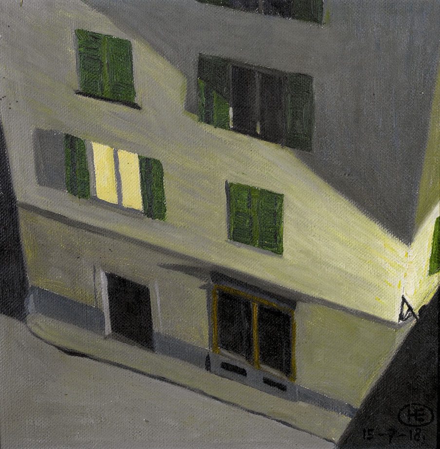 «Haus, von oben gesehen II» – 1918 – Hans Emmenegger