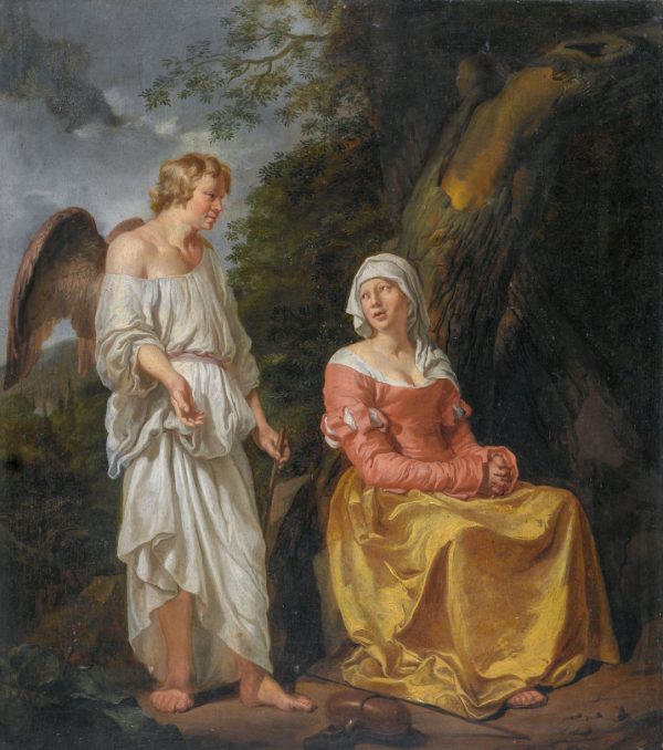Gloggner Kunstauktionen | «Hagar und der Engel» – um 1670 – Hendrick Heerschop