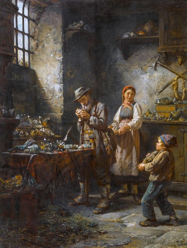 Gloggner Kunstauktionen | «Mineraloge» – 1883 – Raphael Ritz